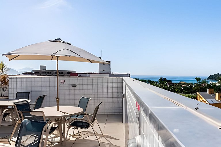 Apto 6 Pessoas • Piscina • 250m Praia • Wi-Fi • Ar