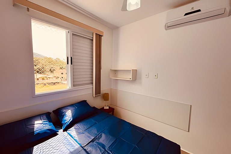 Apto 6 Pessoas • Piscina • 250m Praia • Wi-Fi • Ar