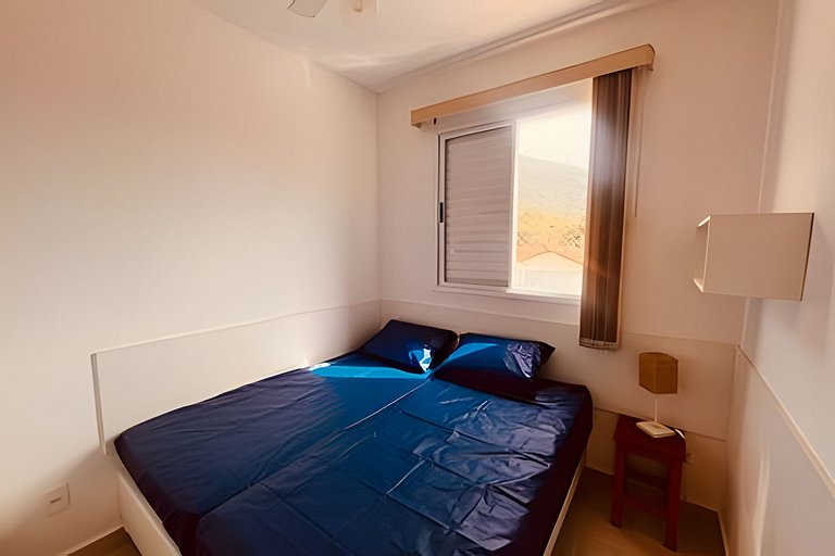 Apto 6 Pessoas • Piscina • 250m Praia • Wi-Fi • Ar