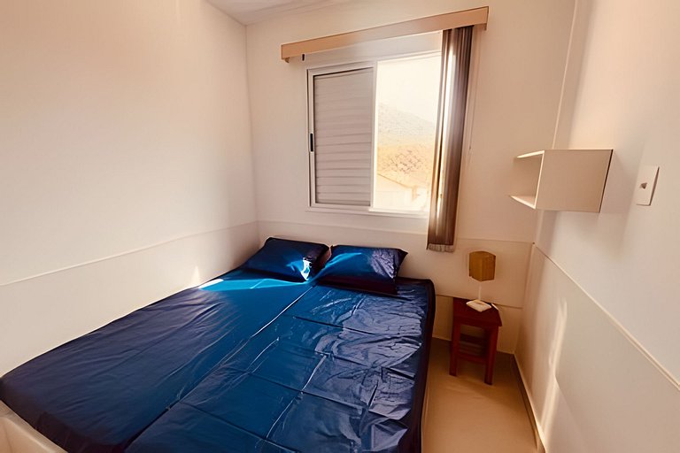 Apto 6 Pessoas • Piscina • 250m Praia • Wi-Fi • Ar