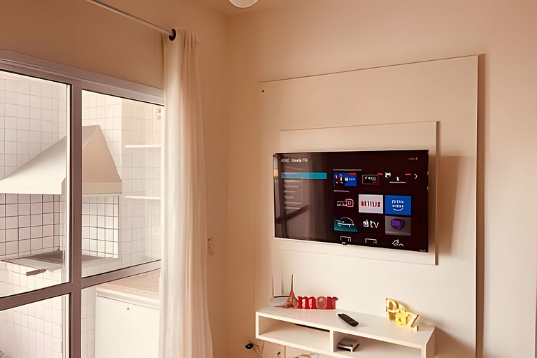 Apto 6 Pessoas • Piscina • 250m Praia • Wi-Fi • Ar