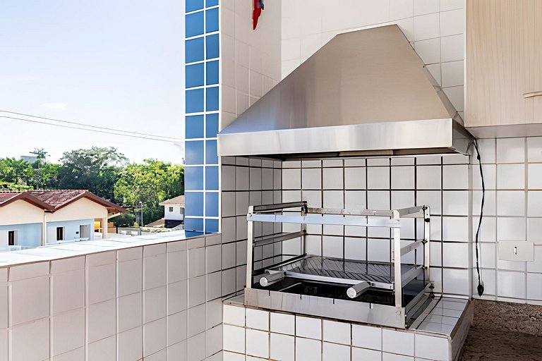 Apto para 6, a 250 metros da praia, enxoval, Wi-Fi e piscina