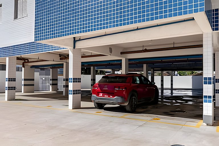 Apto para 6, a 250 metros da praia, enxoval, Wi-Fi e piscina