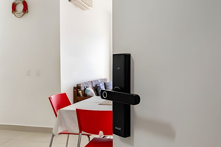 Apto para 6, a 250 metros da praia, enxoval, Wi-Fi e piscina