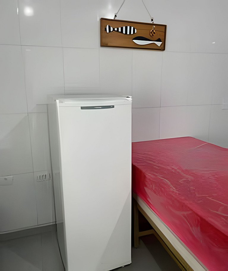 Casa 600m Enseada • AC • Churrasqueira