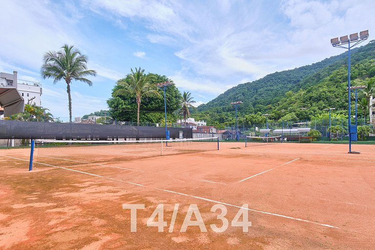 Wembley Tênis Resort, praia conforto e lazer!