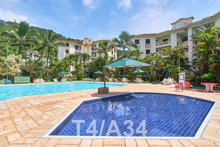 Wembley Tênis Resort, praia conforto e lazer!