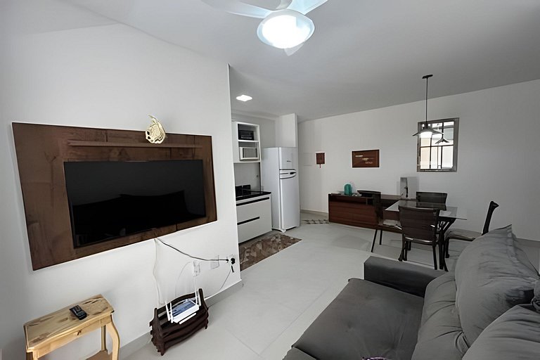 Lindo Apê a 300m Praia, com piscina e sauna